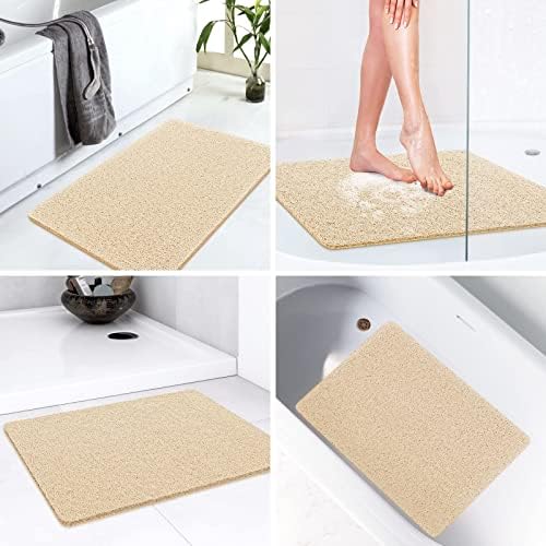 LuxStep Shower Mat Bathtub Mat Non-Slip Bath Mat with Drain, Quick Drying - Image 7