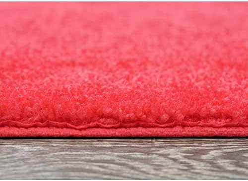 Garland Rug Traditional Nylon Washable Pink Hibiscus 2 Bath Rugs (21" X 34", 22" X 60") - Soft, Absorbent, and Stylish for Your Bathroom - Image 7