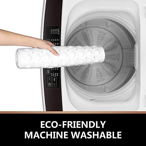 Sheepping Baby Bath Mat Non Slip Extra Long Bathtub Mat for Kids 40 X 16 Inch - Eco Friendly Bath Tub Mat with 200 Big Suction Cups,Machine Washable Shower Mat (White) - Image 6