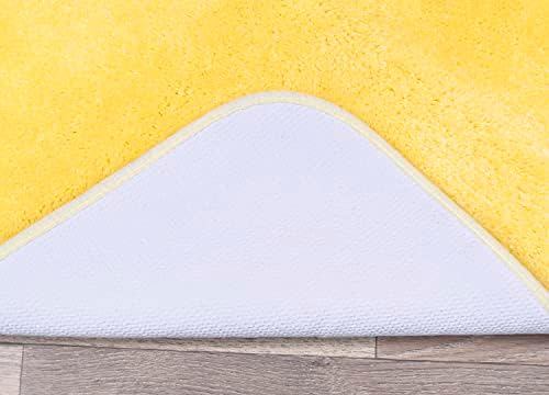Garland Rug Traditional Nylon Washable Rubber Ducky Yellow2 Bath Rugs (17" X 24", 21" X 34") - Soft, Absorbent, and Stylish for Your Bathroom - Image 6