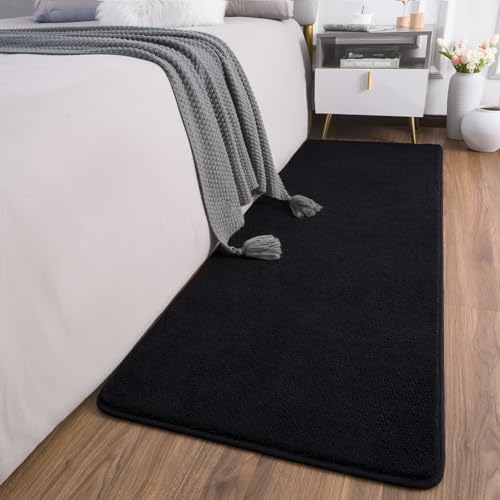 AROGAN 2x8 Runner Rug for Hallway, Long Runner Rugs Non Slip, Black - Image 7
