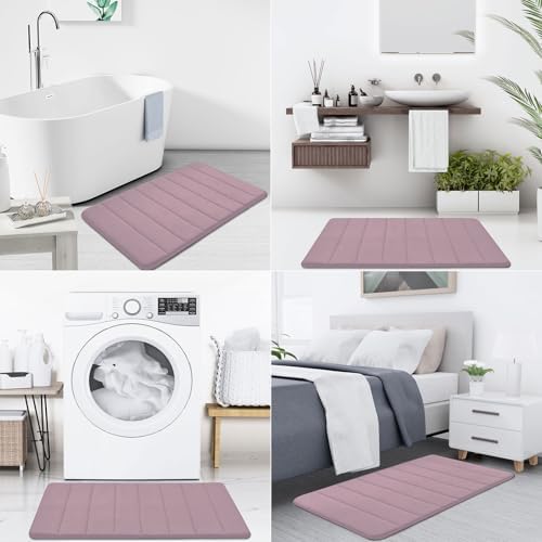 Buganda Memory Foam Bath Mat 70 x 24, Ultra Soft Absorbent Bathroom Rugs - Image 7