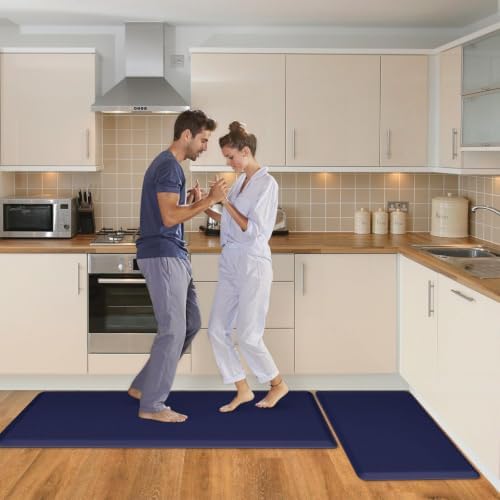 HappyTrends 2 PCS Kitchen Mat Cushioned Anti-Fatigue Floor Mat, - Image 7