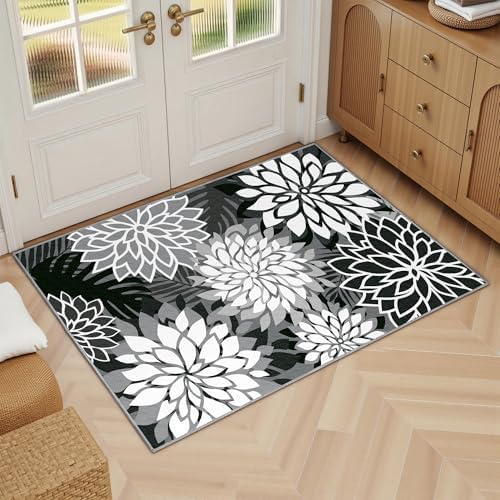 Arenarug Outdoor Rug Waterproof, Washable Patio Rug for Deck, 2x3, Black - Image 6