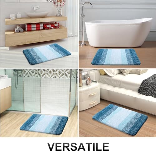 OLANLY Bathroom Runner Rug 70x24, Extra Soft Absorbent Microfiber Bath Rugs - Image 6
