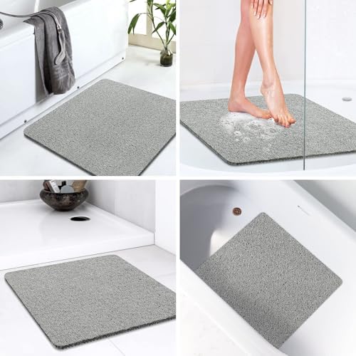 LuxStep Shower Mat Bathtub Mat Non-Slip Bath Mat with Drain, Quick Drying - Image 7