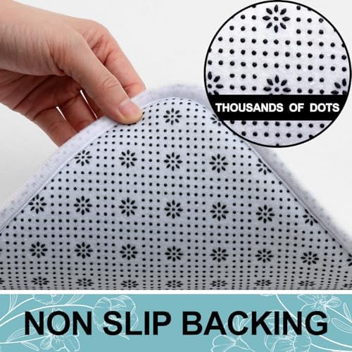 Smiry Memory Foam Bath Mat 30x20, Extra Soft and Absorbent Bathroom Rugs - Image 6