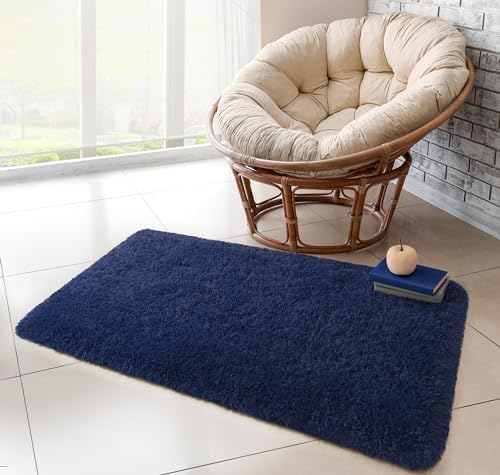 Chicrug Soft Runner Rug for Bedroom Living Room Plush Fluffy Rug 2x4 - Image 7