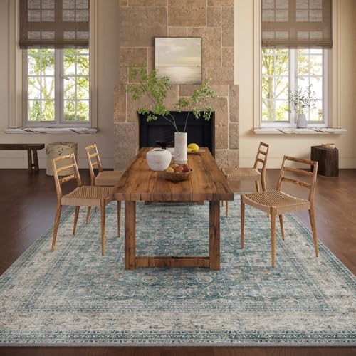 Machine Washable Living Room Rug: 8x10 Area Rugs for Bedroom Large Carpet - Image 6