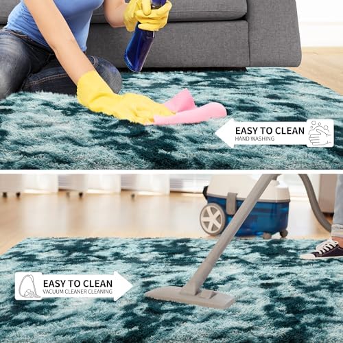 Tepook Soft Fluffy Rugs for Bedroom, 4x6 Area Rug for Living Room - Image 6