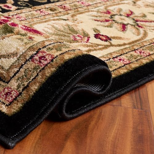 SAFAVIEH Lyndhurst Accent Rug 2x3, Black & Ivory LNH212A - Image 7