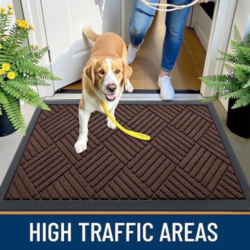 OLANLY Front Door Mat Outside Entrance 47x23, Waterproof Heavy-Duty Doormat - Image 6