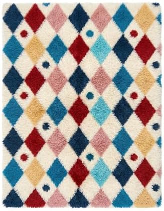 PureCozy Soft Shag Rug 8x10 Living Room High Pile Non-Slip Fluffy Carpet - Image 7