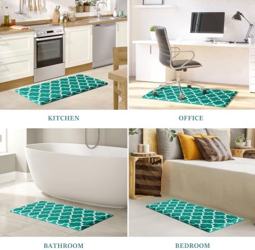 WISELIFE Kitchen Mats and Rugs Cushioned Anti-Fatigue, 17.3"x 39", Green - Image 7