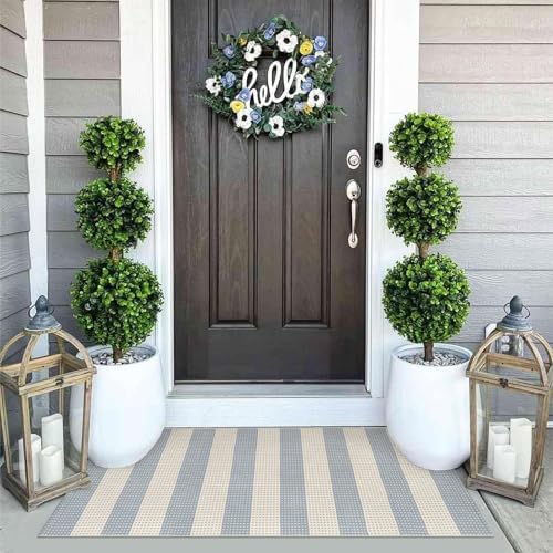 OJIA Outdoor Porch Rug Front Door Mat 24'x51, Fall Welcome Mat Patio Decor - Image 7