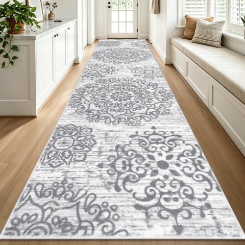 HEBE Hallway Runner Rug 3'x10', Washable Non Slip Kitchen Rug Runner - Image 6
