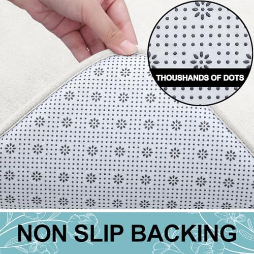 Smiry Memory Foam Bath Mat 30x20, Extra Soft and Absorbent Bathroom Rugs - Image 6