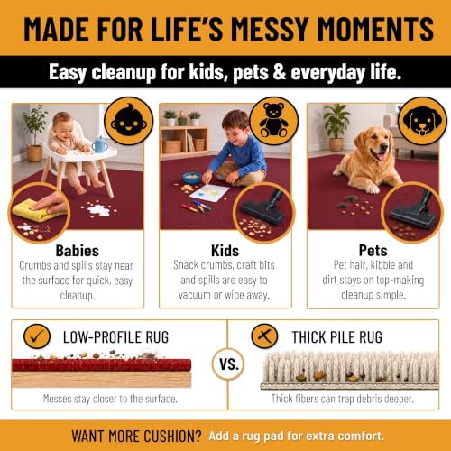 Ottomanson 24x36 Entrway Rug 2 Pack – Indoor Door Mat with Rubber Backing - Image 7