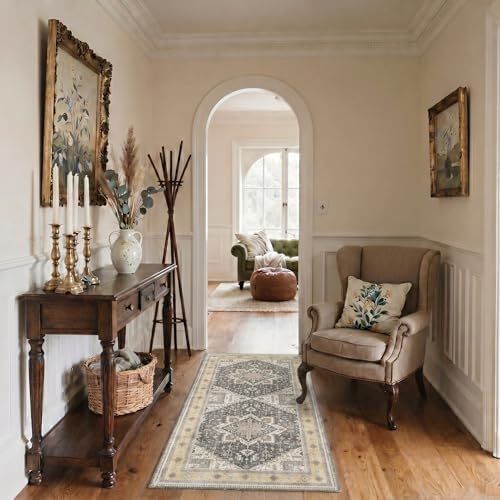 GENIMO 2.5x8 Outdoor Runner Rug, Washable for Patio, Dusty Ochre - Image 7