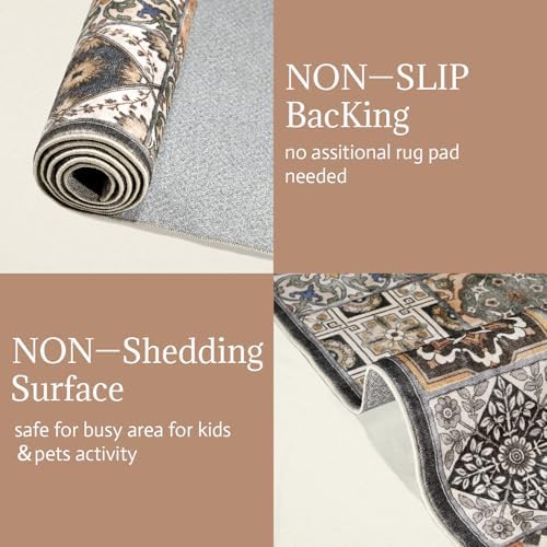 Washable Small Area Rugs for Entryway: 2x3 Door Mat Indoor Entrance - Image 6