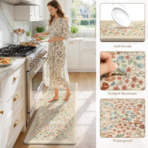 Collive Cushioned Anti Fatigue Kitchen Mats, Non Slip Kitchen Rugs, 20"x39" - Image 6