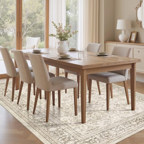 5' x 8' Living Room Area Rug Brown - Image 6
