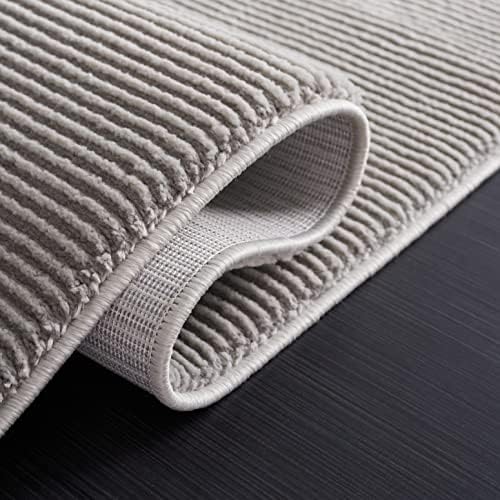SAFAVIEH Revive Collection Area Rug - 6'7" x 9', Grey, Solid Design, Non-Shedding & Easy Care, Ideal for High Traffic Areas in Living Room, Bedroom, Dining (REV102F-6) - Image 7