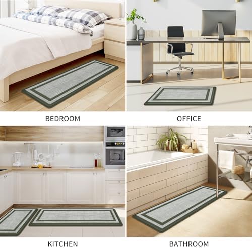 Mattitude Kitchen Mats Set of 2,Cushioned Anti-Fatigue Non-Skid Rug Sets - Image 7