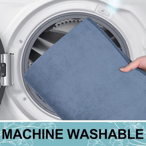 Smiry Memory Foam Bath Mat 36x24, Extra Soft and Absorbent Bathroom Rugs - Image 7
