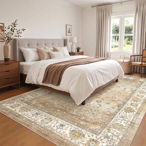 befbee Washable 5x7 Area Rug Non Slip Stain Resistant Rug for Living Room - Image 7