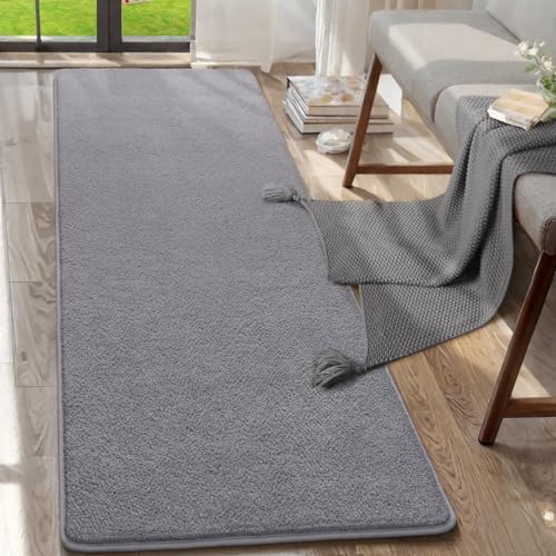 AROGAN 2x8 Runner Rug for Hallway, Long Runner Rugs Non Slip, Grey - Image 7