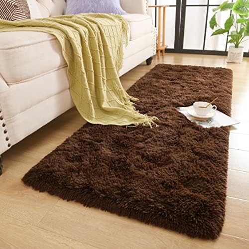 Chicrug Soft Runner Rug for Bedroom Living Room Plush Fluffy Rug 2x10 - Image 7