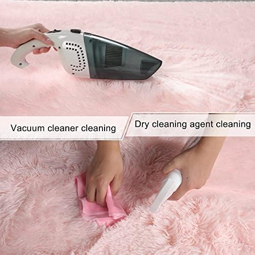 Fluffy Shaggy Home Decor Decorate Decorative Area Rugs Decoration Carpet for Bedroom livingroom playroom Nursery Rug Little Baby Girl boy Kids Room Teen Teenage College Dorm Toddler Infant - Image 6