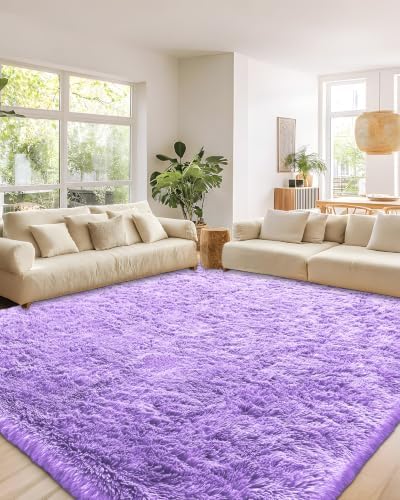 Smiry Area Rugs for Living Room Bedroom 2x6 ft, Fluffy Washable Carpet - Image 6
