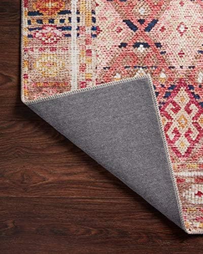 Loloi Layla Magenta/Multi 2'-0" x 5'-0" Accent Rug - Image 7