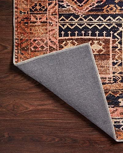 Loloi Layla Mocha/Blush 2'-6" x 7'-6" Runner Rug - Image 7