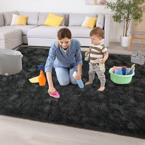 Chicrug Soft Area Rugs for Bedroom Living Room Plush Fluffy Rug 3x5 - Image 6