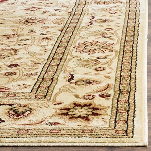 SAFAVIEH Lyndhurst Area Rug 11x15, X-Large Ivory & Ivory LNH212L - Image 6