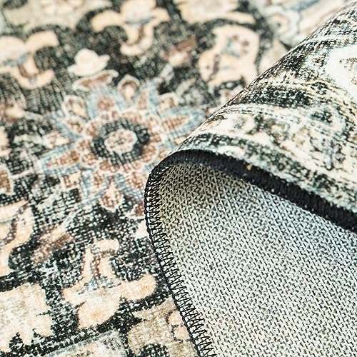 Washable 8x10 Area Rugs for Living Room: Soft Thin Rugs for Dining Room - Image 6
