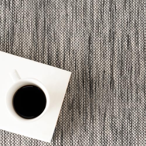 nuLOOM Asha Grey Bordered Power Loomed Indoor/Outdoor Area Rug, 8' x 10' - Image 6