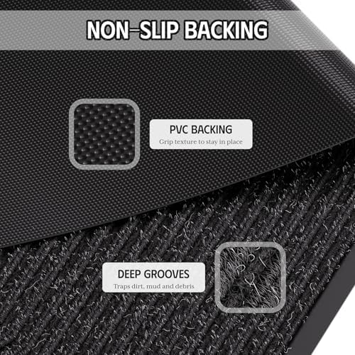 Front Door Mat Outside Entrance, Heavy Duty Welcome Mat, 3'x5' - Image 6