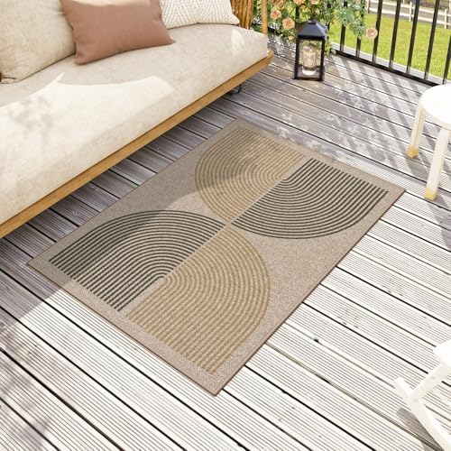 Lahome Rainbow Muddy Mats for Indoor, 32"x48" Indoor Outdoor Front Door Mat - Image 7