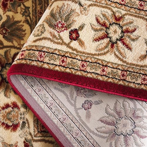 SAFAVIEH Lyndhurst Area Rug 6x8, Red & Ivory LNH212F - Image 7