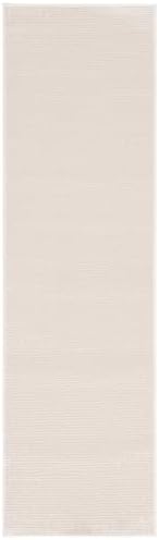 SAFAVIEH Revive Collection Runner Rug - 8', Beige, Non-Shedding & Easy Care, Ideal for High Traffic Areas in Living Room, Bedroom, Dining (REV102B-28) - Image 2