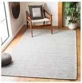 SAFAVIEH Marbella Collection Accent Rug - 3' x 5', Charcoal & Ivory, Flat Weave Wool Design, Ideal for High Traffic Areas in Entryway, Living Room, Bedroom (MRB392H) - Image 2