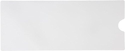 Safe Way Traction 16" X 40" White Adhesive Vinyl Anti Slip Non Skid Safety Bath Mat with Drain Cut Out - Image 3