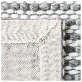 SAFAVIEH Marbella Collection Accent Rug - 3' x 5', Charcoal & Ivory, Flat Weave Wool Design, Ideal for High Traffic Areas in Entryway, Living Room, Bedroom (MRB392H) - Image 5