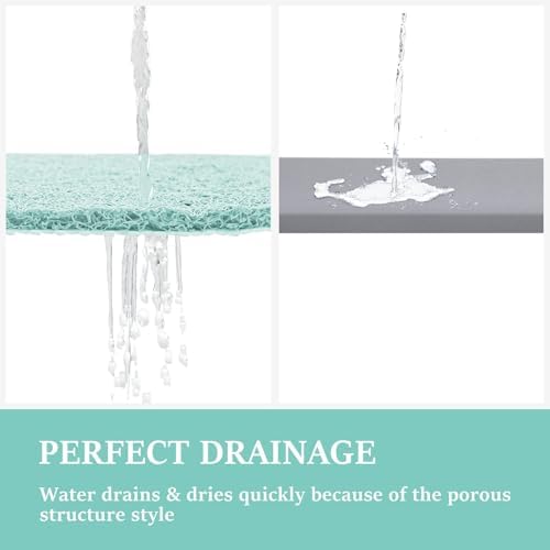 LuxStep Shower Mat Bathtub Mat,Non-Slip Bath Mat with Drain, Quick Drying - Image 6