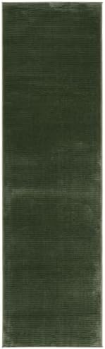 SAFAVIEH Revive Collection Area Rug - 2' x 20' Runner, Green, Non-Shedding & Easy Cleaning, Ideal for Living Room, Bedroom, Dining Space (REV102Y) by Unknown