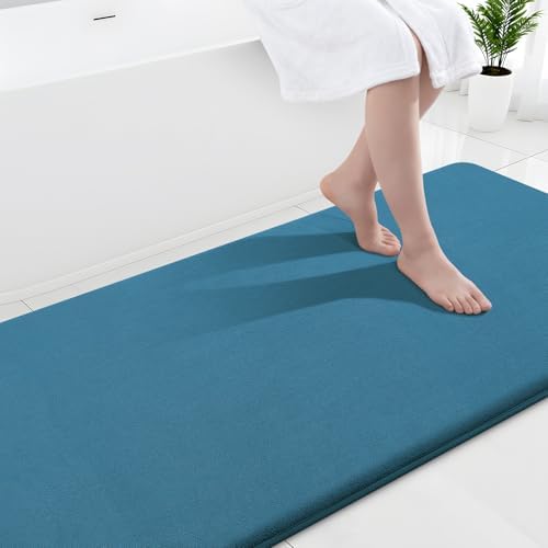 Smiry Memory Foam Bath Mat 70x24, Extra Soft and Absorbent Bathroom Rugs by Smiry